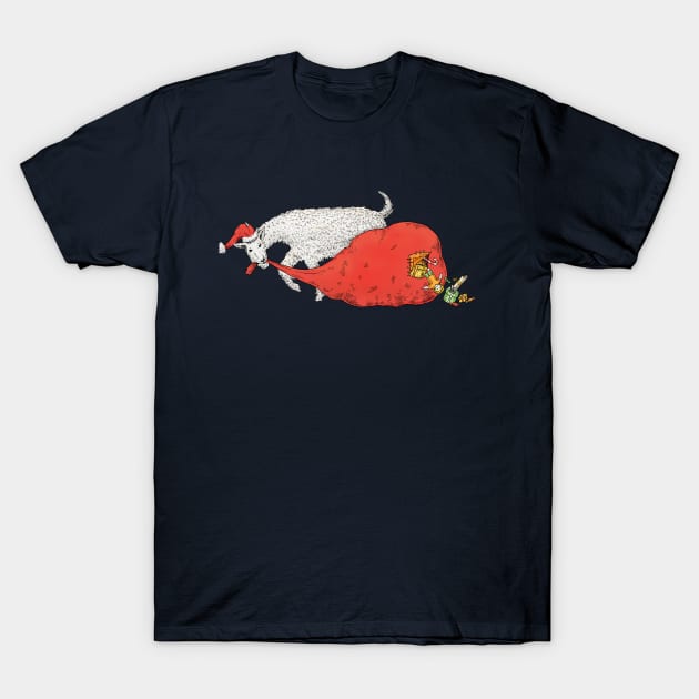 Christmas goat T-Shirt by eugeniahauss